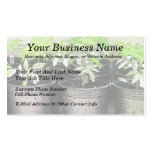 Tomato Seedlings In Nursery Pots Business Card