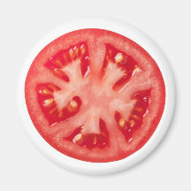 Tomato Slice Refrigerator Magnets