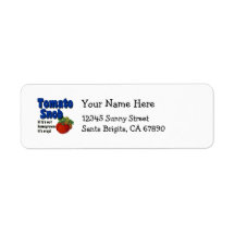 Tomato Snob Custom Address Labels