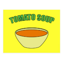 Tomato Soup Post Card