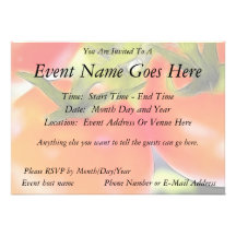 Tomatoes Close Up Invite