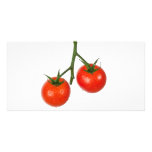 Tomatoes on a vine photo cards