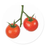 Tomatoes on a vine stickers