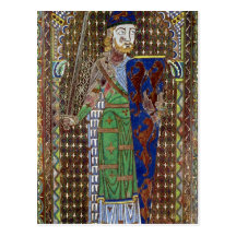 Tomb plaque of Geoffrey Plantagenet Post Cards