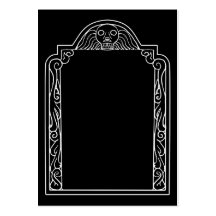Tombstone Business Card Template