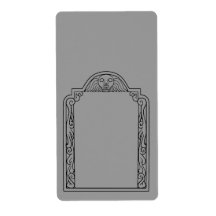 Tombstone Custom Shipping Labels