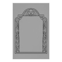 Tombstone Customized Stationery