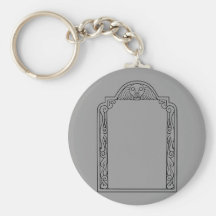 Tombstone Key Chain