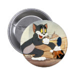 Tome And Jerry Plunger Pinback Buttons