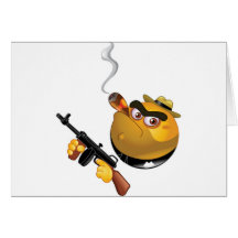 Tommy "Killa" Guns Greeting Cards
