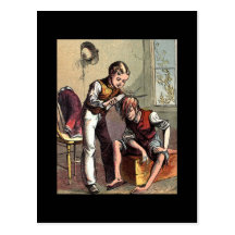Tommy Tatters Gets A Haircut Post Card