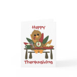 Tommy Turkey Loves Pie Card