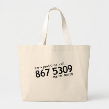 Tommy Tutone 867 5309 Bag