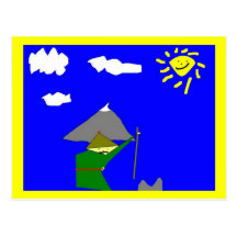 Tommy's Mountain Climber Postcard