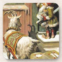Tomte Nisse, aka Santa Clause Drink Coasters