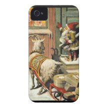 Tomte Nisse, aka Santa Clause iPhone 4 Covers