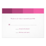 Tonal Rose Bat Mitzvah Reply Personalized Announcement