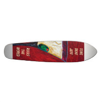 Tone Deaf Jeff New Orleans Martini Art Board Skateboard