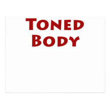 Toned Body Post Card