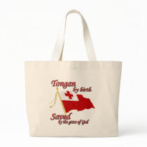 Tongan by birth saved by the grace of God Bag