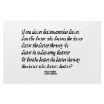 Tongue Twister Doctor Doctors Another Doctor stationery