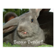 Tongue Twister! | Postcard