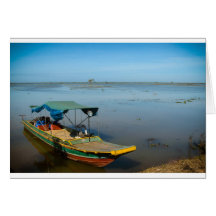 Tonlé Sap Lake Greeting Card