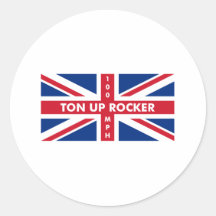 Tonne Up Rocker Sticker