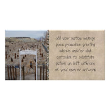 Tonopah Cemetery Photo Greeting Card