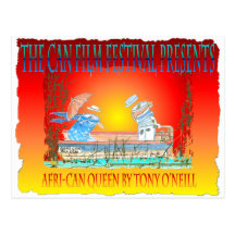 Tony O'Neill's "THE BOAT~THE AFRI-CAN QUEEN" Post Card