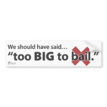 Too BIG to Bail