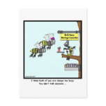Too Busy: Bee cartoon Postcards