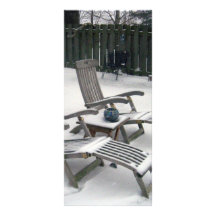 Too Cold for the Beach Full Color Rack Card