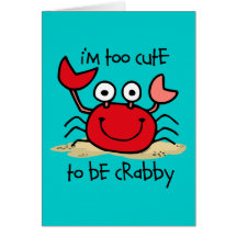 Too Cute Crab Cards