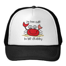 Too Cute Crab Mesh Hat