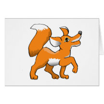 Too Cute Fox Card