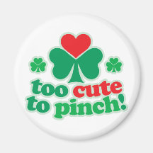 Too Cute To Pinch Fridge Magnets