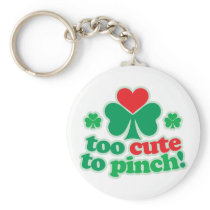 Too Cute To Pinch Key Chain