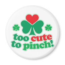 Too Cute To Pinch Fridge Magnets