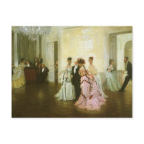 Too Early by James Tissot Postcards
