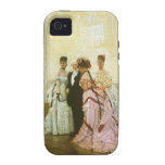 Too Early by James Tissot, Vintage Victorian Art iPhone 4/4S Covers