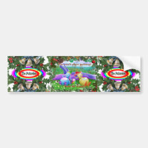 Too much plum pudding! bumper stickers
