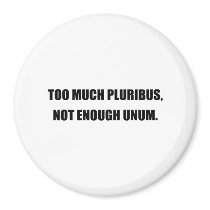 TOO MUCH PLURIBUS, NOT ENOUGH UNUM