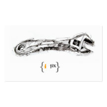 Tool for Handyman Contractor Business Card