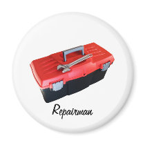Toolbox Refrigerator Magnets