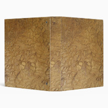 Tooled-Leather binder