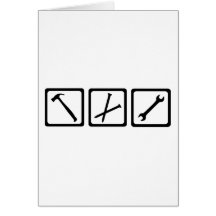Tools Greeting Card