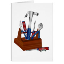 Tools of a Homeowner Greeting Cards