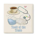 Tools of the Trade Refrigerator Magnet
