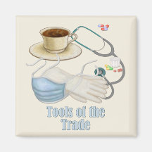 Tools of the Trade Refrigerator Magnet